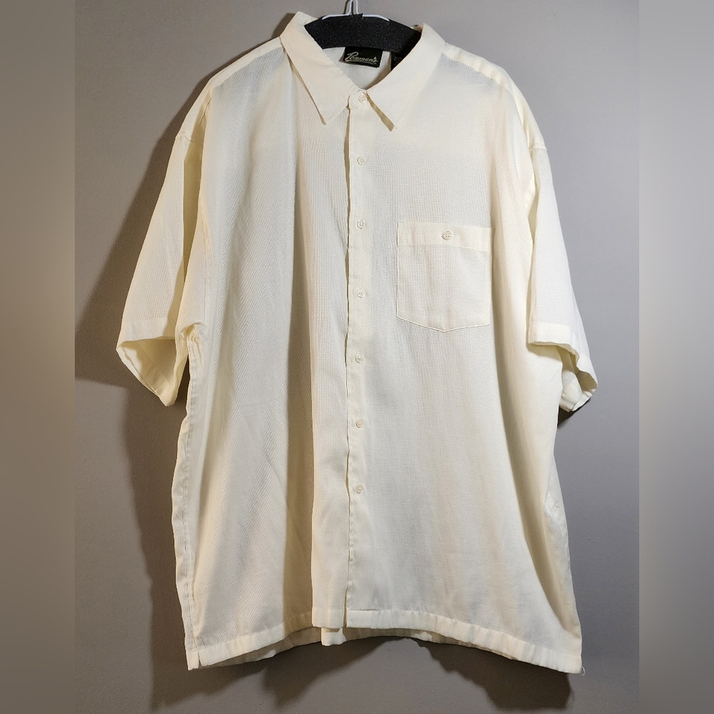 XXL Vintage Penmans Men’s Classic Short Sleeve Button-Up Shirt